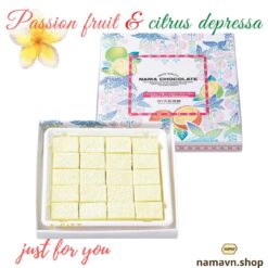 Nama chocolate Passion Fruit: Socola tươi vị trái cây hỗn hợp