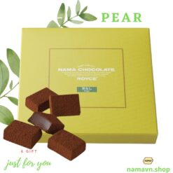 Nama chocolate Pear: Socola tươi vị lê cực mát và ngon