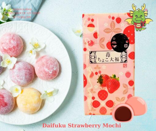 Daifuku Strawberry Mochi