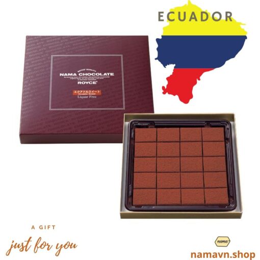 Nama Chocolate Ecuador Sweet: Ngọt ngào dòng socola tươi từ Royce'