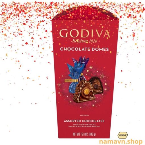 Godiva Domes: Socola Godiva sang trọng hàng xách tay USA