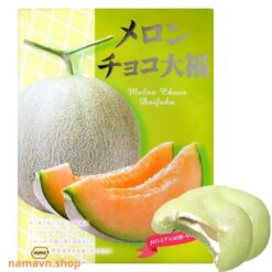 Melon Chocolate Daifuku: Bạnh mochi dưa lưới cực ngon Nhật Bản