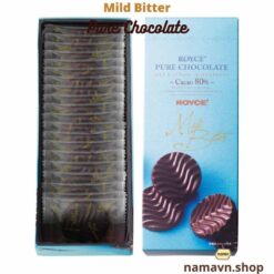 Mild Bitter Pure Chocolate: Socola tươi dạng thẻ vị cacao đắng