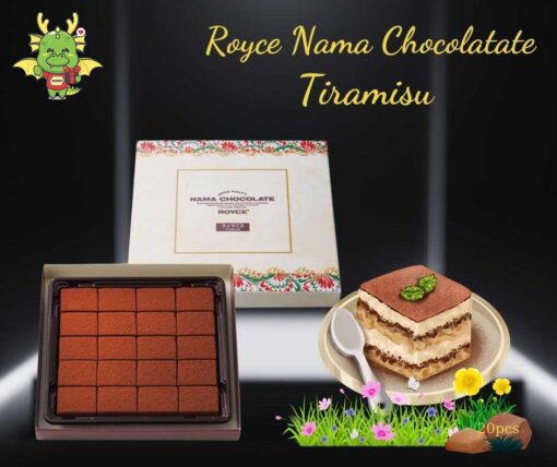 Nama chocolate Tiramisu