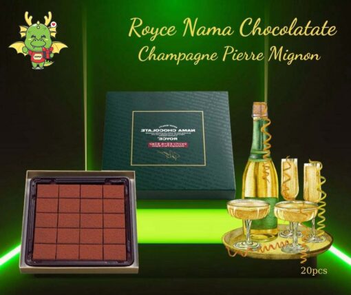 Nama chocolate Champagne