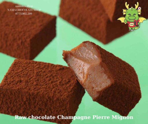 Nama chocolate Champagne