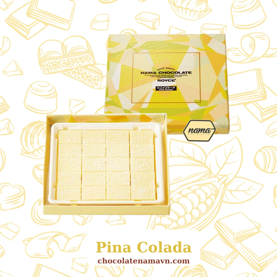 Pina Colada nama chocolate