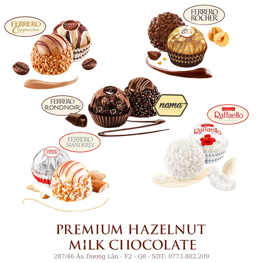 Grand Assortment Ferrero Rocher 6 Grand Assortment Ferrero Rocher